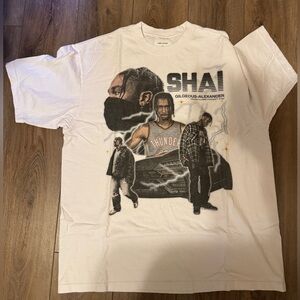 Shai Gilgeous-Alexander Graphic Men's T-Shirt in White